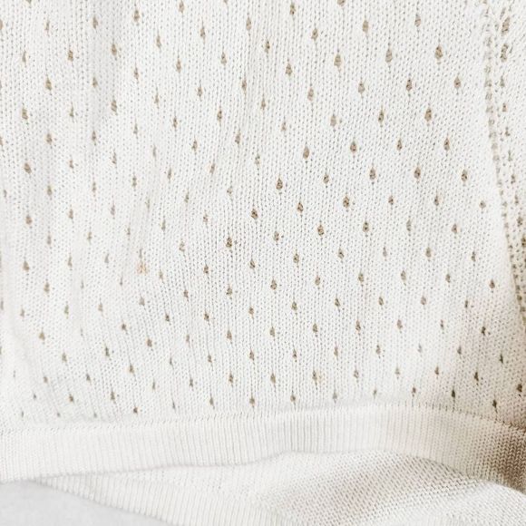 Cabi Tennis Sweater Tank White Medium - Picture 5 of 7